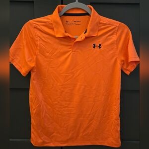 Under Armour Kids Bright Orange Polo